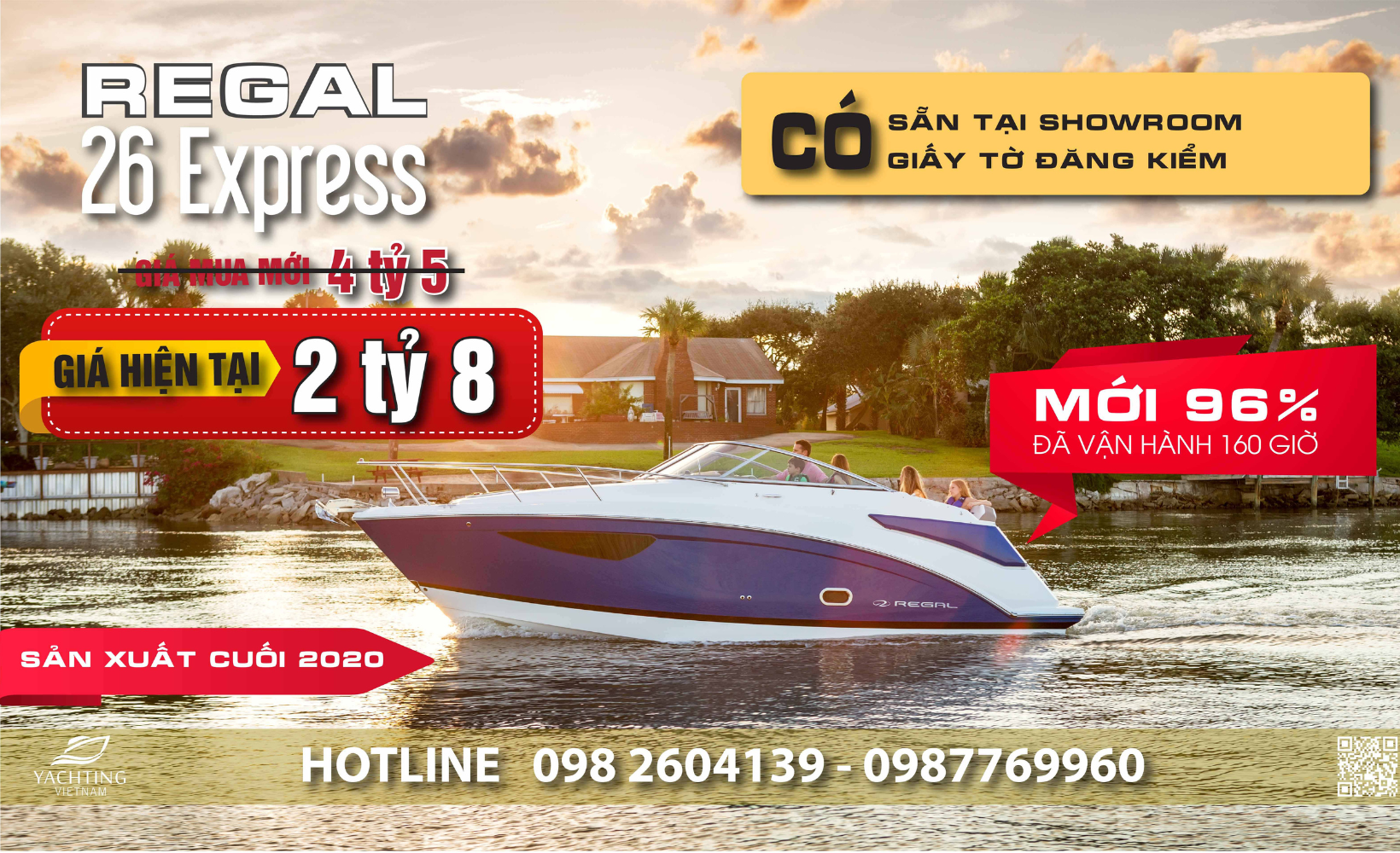 DU THUYỀN MINI 26 EXPRESS L&Agrave; BEST SELLER CỦA REGAL