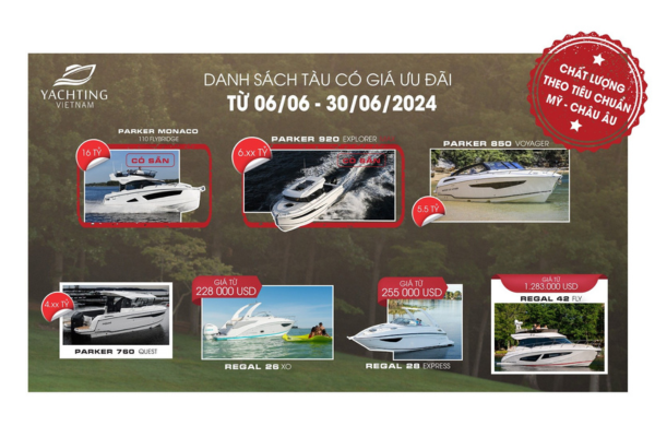 Du thuyền REGAL 38 SURF Bestseller