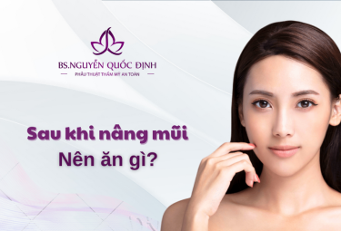 Sau khi nâng mũi nên ăn gì để mau lành?