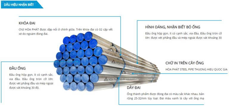 C&aacute;ch Nhận Biết Ống Th&eacute;p Chuẩn Ch&iacute;nh H&atilde;ng H&ograve;a Ph&aacute;t