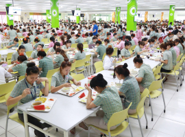 Suất ăn công nghiệp cho công nhân